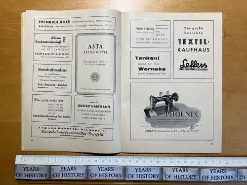 Festschrift zum 25 jährigen des Eisenbahner Sportvereins ESV Bielefeld 1926-1951