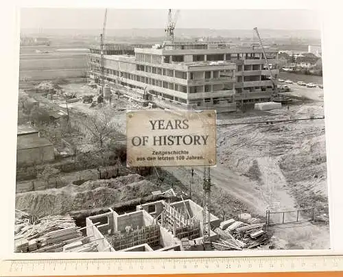 Foto 24x30cm Bonn Alfter Beuel Gebäude im Rohbau