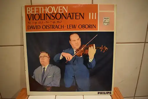 Beethoven*, David Oistrach, Lew Oborin* – Violinsonaten III Nr. 3 Op. 12,3 - Nr. 7 Op. 30,2 , Sammlerstück , Rarität 
