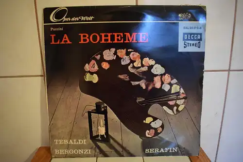 Puccini* / Renata Tebaldi, Carlo Bergonzi, Ettore Bastianini, Cesare Siepi, Fernando Corena, Tullio Serafin – La Bohème