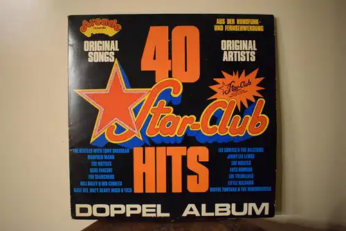  Star Club - 40 Star-Club Hits "Schönes Sammlerstück , die Tracklist liest sich wie das who is who der Rock Geschichte" 