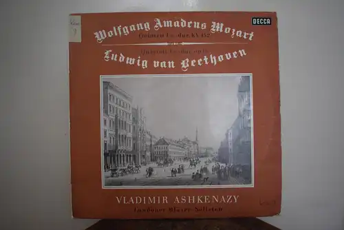 Wolfgang Amadeus Mozart / Ludwig van Beethoven, Vladimir Ashkenazy, Londoner Bläser-Solosten* – Klavier-Quintett Es-Dur, KV 452 / Klavier-Quintett Es-Dur, Op.16