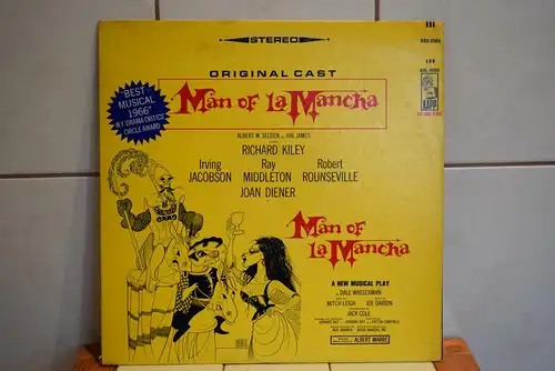 Original Cast, Richard Kiley, Joan Diener, Irving Jacobson, Robert Rounseville, Ray Middleton – Man Of La Mancha