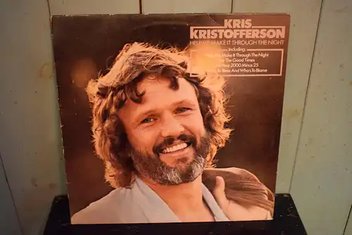 Kris Kristofferson ‎– Help Me Make It Through The Night