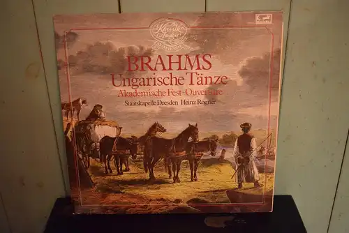 Brahms - Staatskapelle Dresden, Heinz Rögner ‎– Ungarische Tänze / Akademische Fest-Ouvertüre