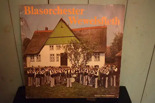 Blasorchester Wewelsfleth Dirigent: Heinz Brockmann ‎– Blasorchester Wewelsfleth "Rarität in Kleinserie aus Dithmarschen, sehr guter Zustand"