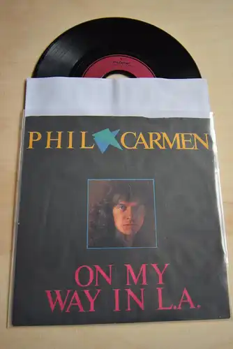 Phil Carmen ‎– On My Way In L.A. / Song for Requel