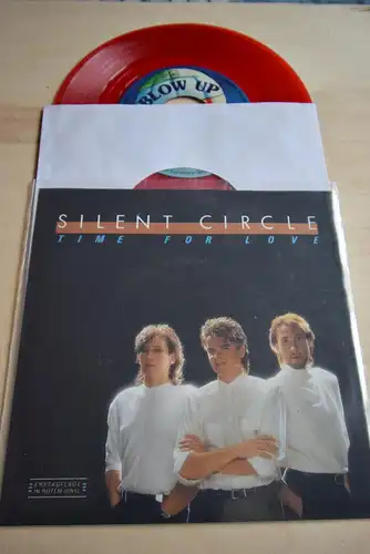 Silent Circle ‎– Time For Love / Give me Time " Erstauflage in Red Vinyl"