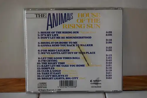 The Animals ‎– House Of The Rising Sun