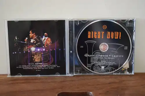 Howard Johnson & Gravity Featuring Taj Mahal ‎– Right Now!