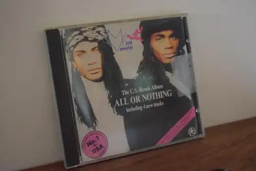 Milli Vanilli ‎– All Or Nothing - The U.S. Remix Album