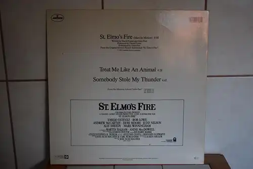 John Parr ‎– St. Elmo's Fire (Man In Motion)