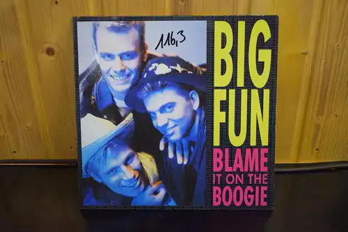 Big Fun ‎– Blame It On The Boogie