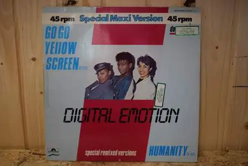 Digital Emotion ‎– Go Go Yellow Screen / Humanity