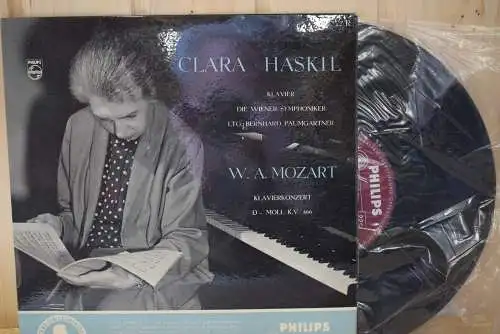 W.A. Mozart, Clara Haskil, Bernhard Paumgartner, Wiener Symphoniker ‎– Klavierkonzert D-Moll K.V. 466 " Historische Aufnahme von 1956 in top Zustand"