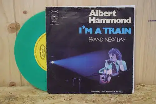 Albert Hammond ‎– I'm A Train " Sammlerstück in Green Vinyl"