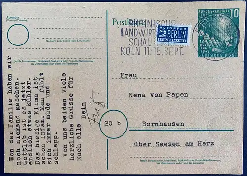 Bundesrep. Deutschland  Zentraler Rund / Vollstempel