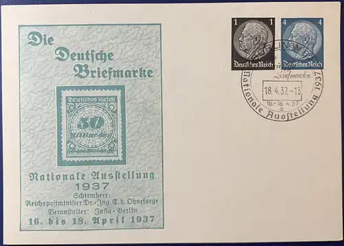 Deutsches Reich 1937 Sonderstempel