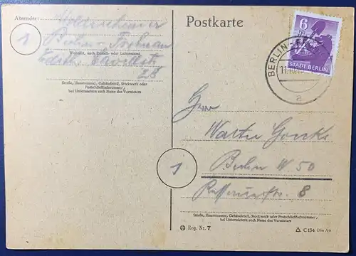 All. Bes. Berlin/Br. 1945 Rundstempel (Datum und/oder Ort klar)