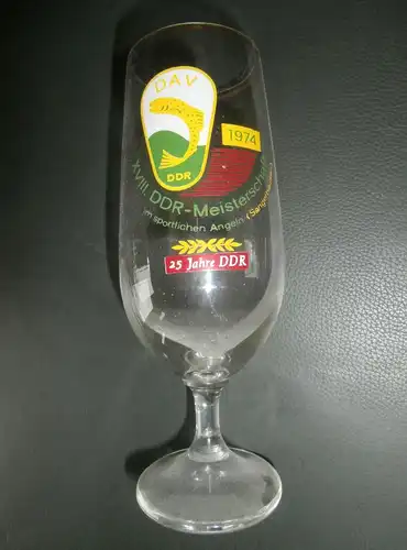 altes Glas , DDR - Meisterschaft im Angeln , 1974 , Sangerhausen , DAV , Sport , Fisch , Fischen !!!