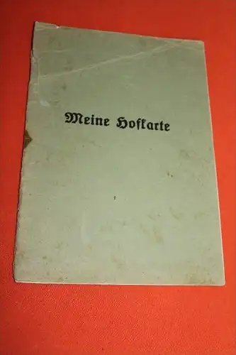 altes Betriebsbuch , Erich Mönk ,1941/42 , Wusterhausen / Dosse , Ruppin - Kurmark , Landwirtschaft , Agrar , 24 Seiten