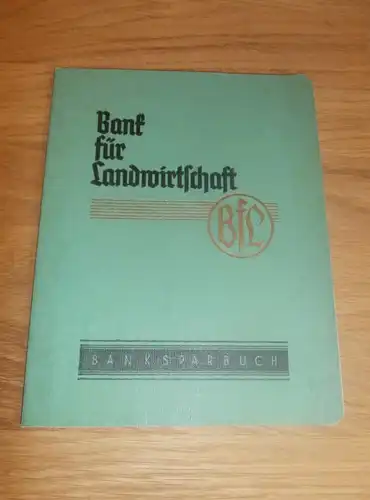 altes Sparbuch Potsdam Bornstedt , 1938 - 1944 , Bornim , Sparkasse , Bank !!!