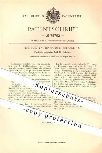 original Patent - Julius Raffloer in Iserlohn , 1894 , Walzmaschine zum Walzen zwischen Walze und Platte !!!