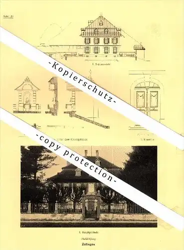 Photographien / Ansichten , 1924 , Zofingen , Mühlebifang , Prospekt , Architektur , Fotos !!!