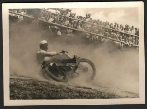 altes Foto , Bergring Teterow 1956 , Grasbahn , Bergringrennen !!!