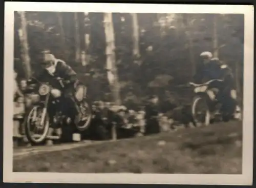 altes Foto , Bergring Teterow 1956 , Grasbahn , Bergringrennen !!!