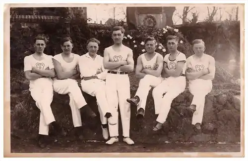 original Foto, Turnverein Schönbeck / Friedland , ca. 1940 , Sportverein , MTV , TSV , Mecklenburg !!!