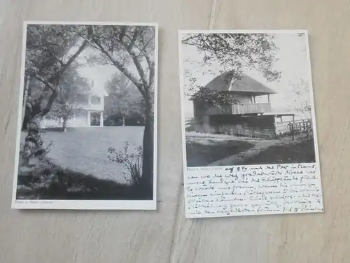 Dokumente aus Nachlass , 1935 , "FLUH" Maur am Greifensee , Hans Reinhart , Dr. J. Vodoz , Uster !!!