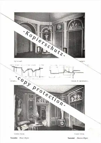 Photographien / Ansichten , 1912 , Varembé , Prospekt , Architektur , Fotos !!!