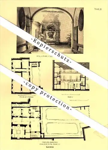 Photographien / Ansichten , 1936 , Locarno , Prospekt , Architektur , Fotos !!!