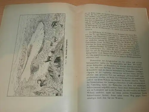 Heimatkunde von Bern und Umgebung , Orographie , Geologie , F. Nussbaum !!!