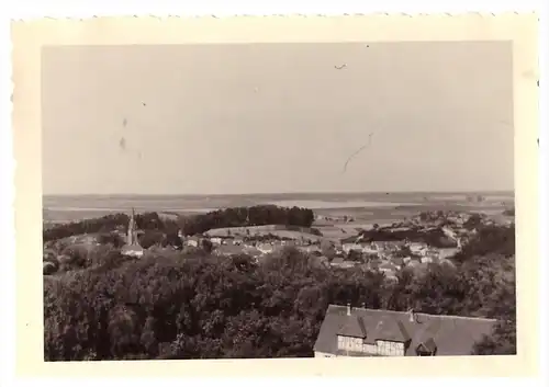 Blick über Burg Stargard 1940 , Neubrandenburg !!!