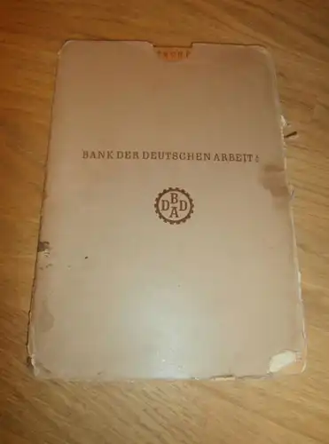 altes Sparbuch Magdeburg , 1943 - 1945 , Olga Jendrzjowski in Magdeburg , Sparkasse , Bank !!!