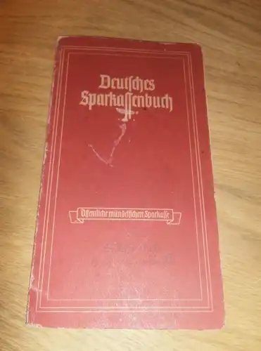 altes Sparbuch Wanzleben , 1947 - 1949 , Gabriele Gerecke in Altbrandsleben b. Oschersleben , Sparkasse , Bank !!!