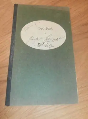 altes Sparbuch Rohrberg / Ahlum , 1930 - 1945 , Günther Germer in Rohrberg / Ahlum , Sparkasse , Bank !!