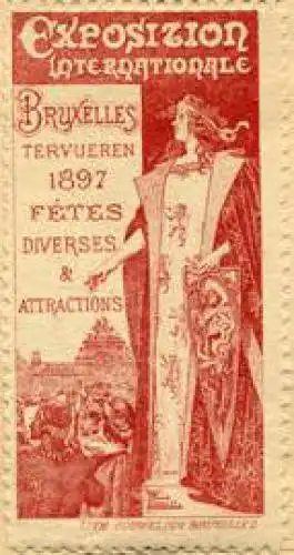 Exposition internationale Bruxelles tervueren 1897 fetes diverses & attractions