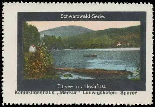 Titisee mit Hochfirst