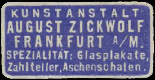 Kunstanstalt August Zickwolf