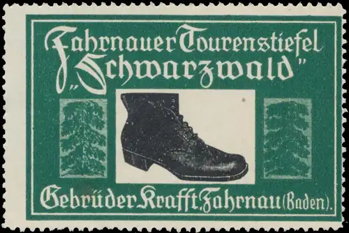 Fahrnauer Tourenstiefel Schwarzwald