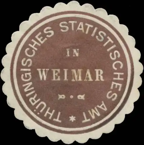 ThÃ¼ringisches Statistisches Amt in Weimar