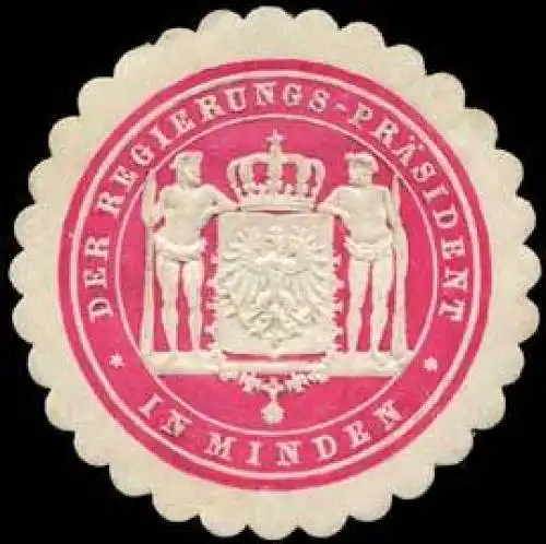 Der Regierungs-PrÃ¤sident in Minden