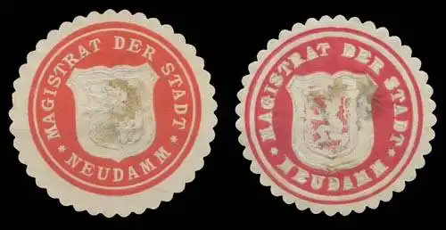 Neudamm Sammlung Siegelmarken