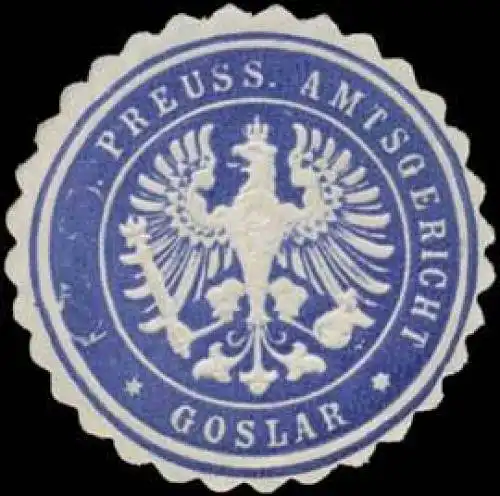 Pr. Amtsgericht Goslar