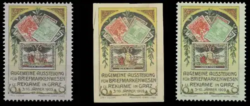 Ausstellung Briefmarken & Reklame in Graz