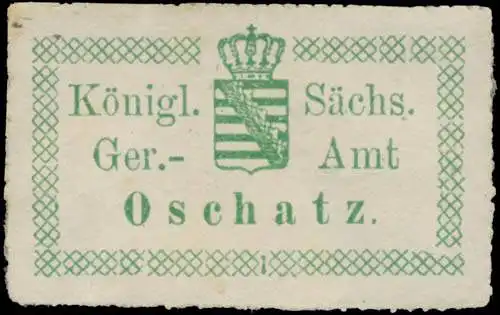 K.S. Gerichtsamt Oschatz