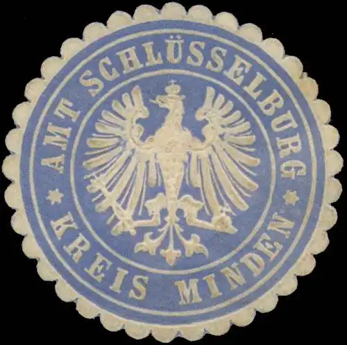 Amt SchlÃ¼sselburg Kreis Minden